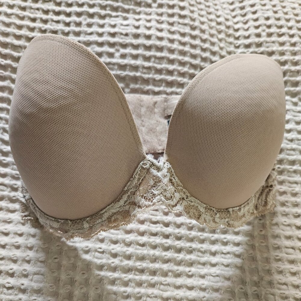NWOT Natori Strapless Plunge Bra 32 D